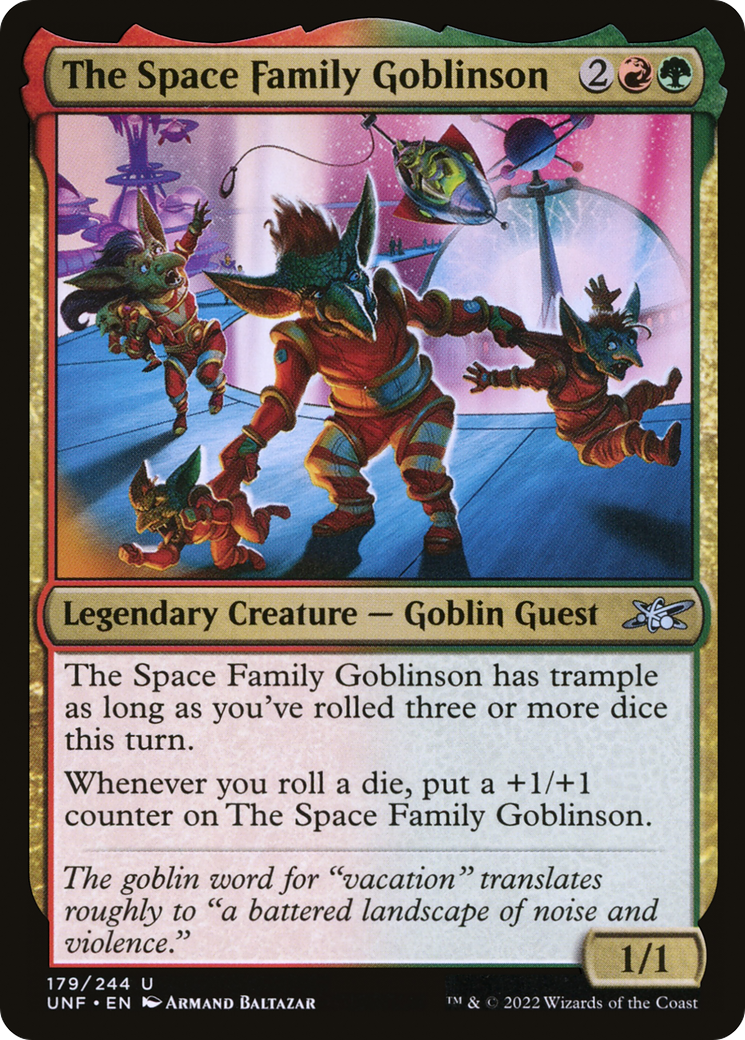 The Space Family Goblinson (UNF-179) - Unfinity Foil