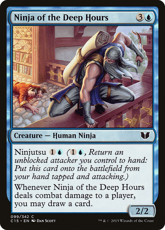 Ninja of the Deep Hours (C15-099) - Commander 2015