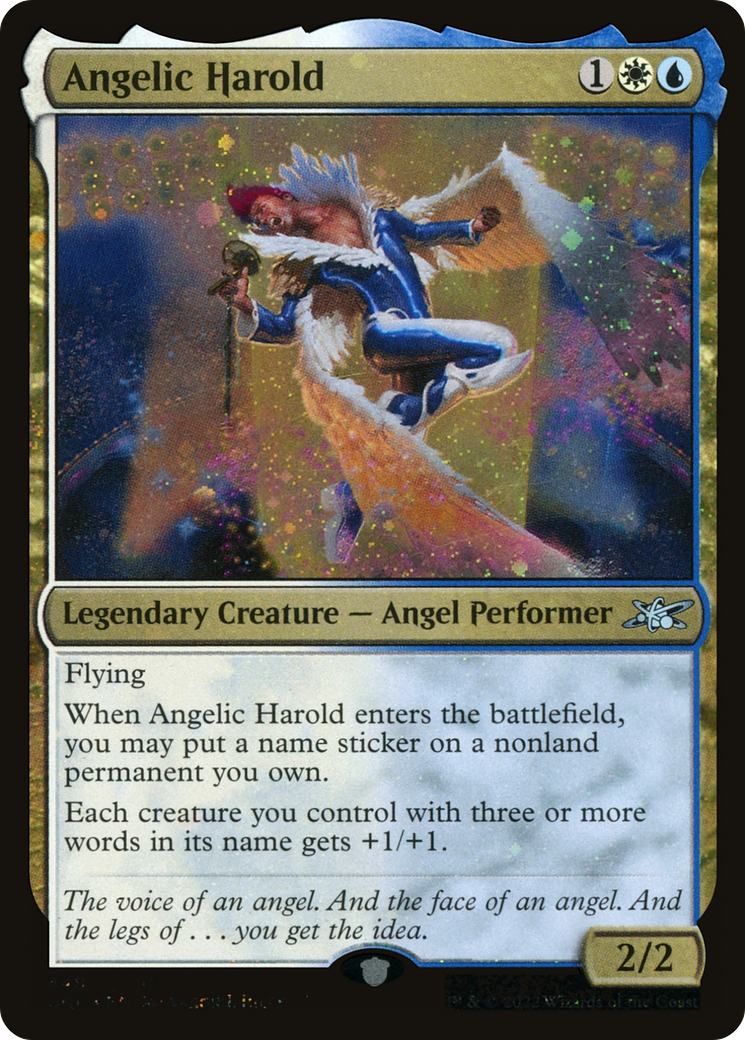 Angelic Harold (UNF-448) - Unfinity Foil