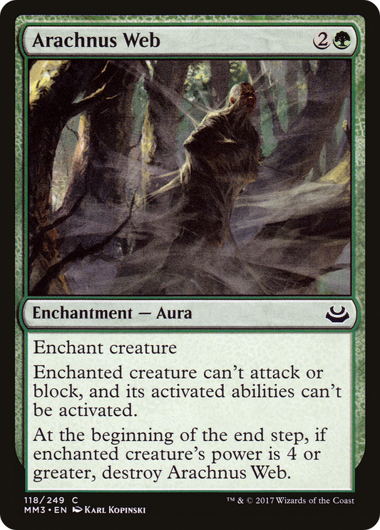 Arachnus Web (MM3-118) - Modern Masters 2017