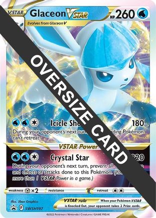 Glaceon VSTAR - SWSH197 SWSH197 - Jumbo Cards Holofoil