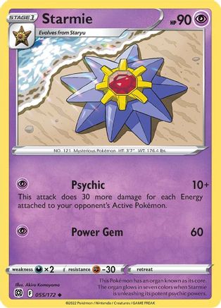 Starmie 55/172 - Brilliant Stars