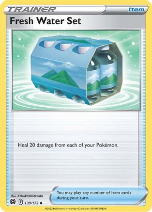 Fresh Water Set 139/172 - SWSH09 Brilliant Stars Reverse Holofoil - Uncommon