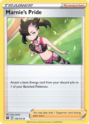 Marnie's Pride 145/172 - SWSH09 Brilliant Stars Normal - Uncommon