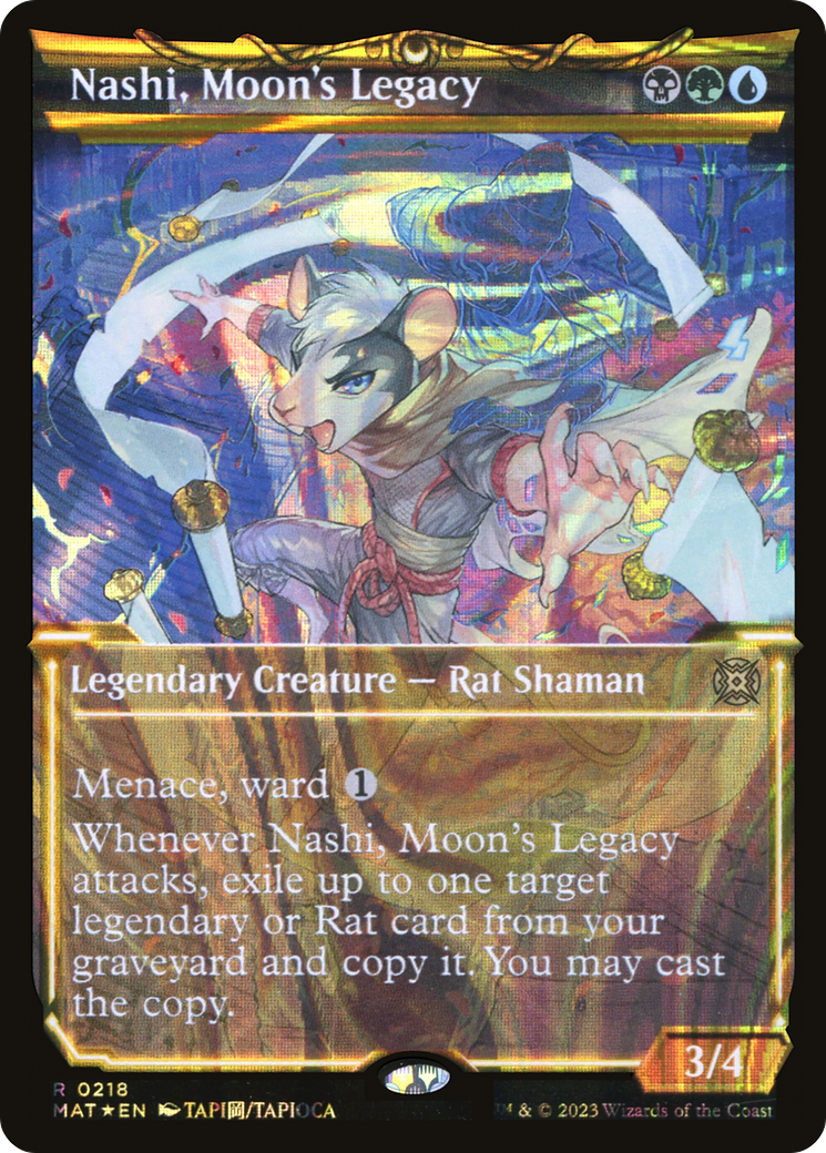 Nashi, Moon's Legacy (MAT-218) - March of the Machine: The Aftermath: (Showcase) Foil