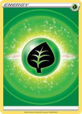 Grass Energy (2022 Unnumbered) - SWSH09 Brilliant Stars Reverse Holofoil - Common