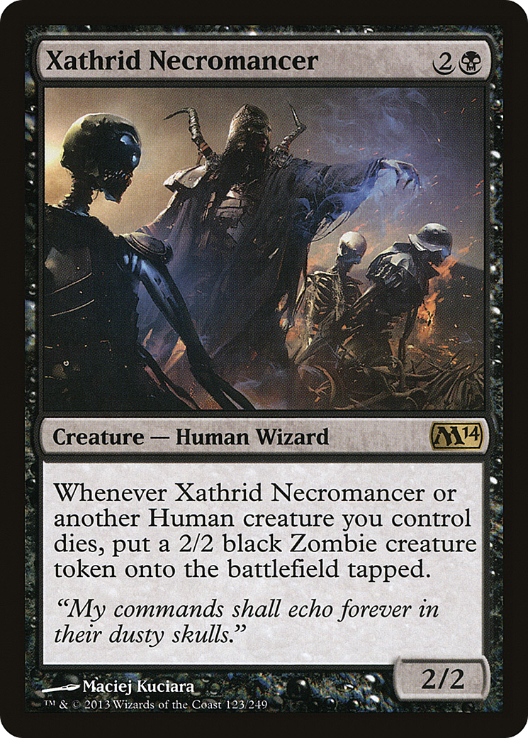 Xathrid Necromancer (M14-123) - Magic 2014