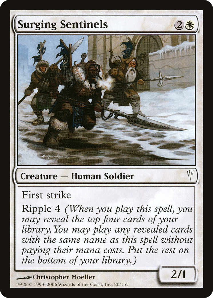 Surging Sentinels (CSP-020) - Coldsnap Foil