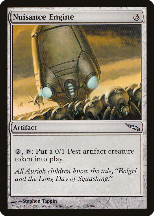 Nuisance Engine (MRD-221) - Mirrodin Foil