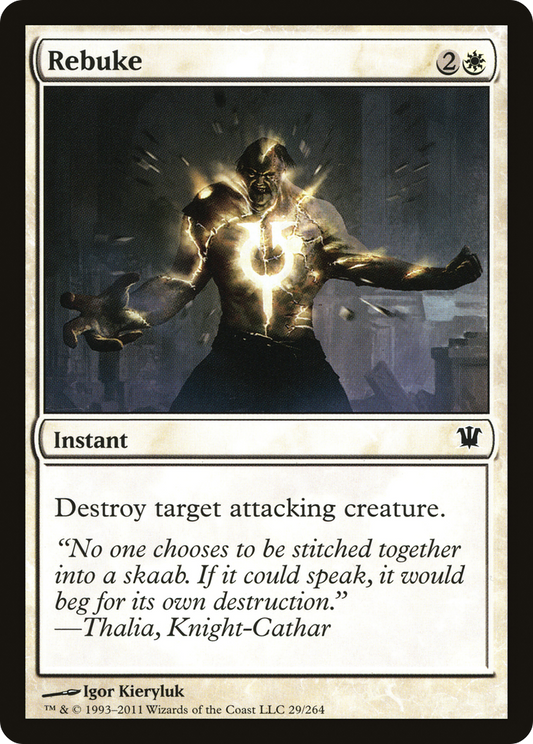 Rebuke (ISD-029) - Innistrad Foil