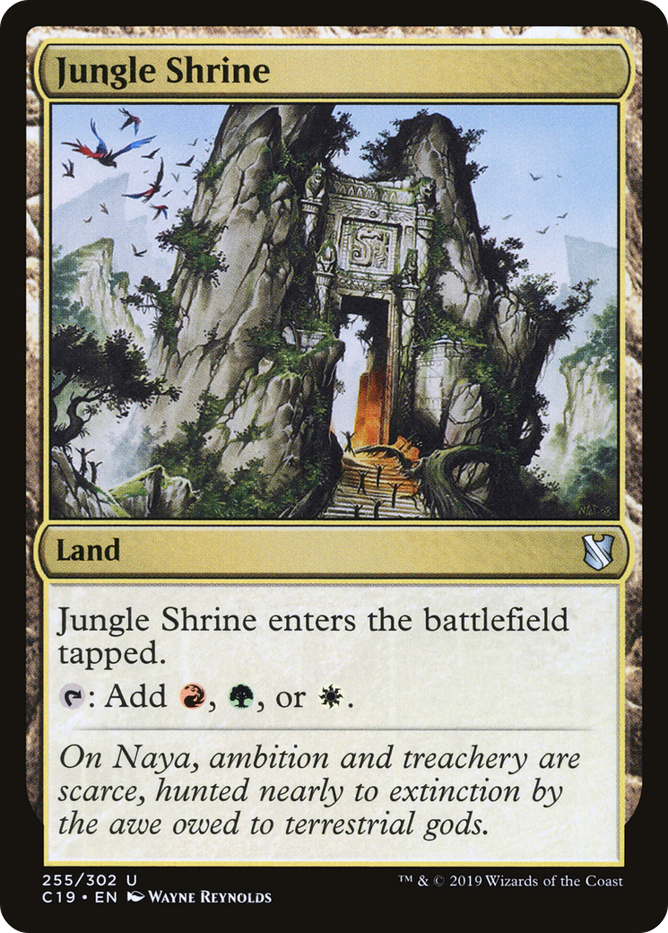 Jungle Shrine (C19-255) - Commander 2019