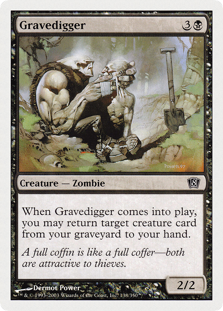 Gravedigger (8ED-138) - Eighth Edition