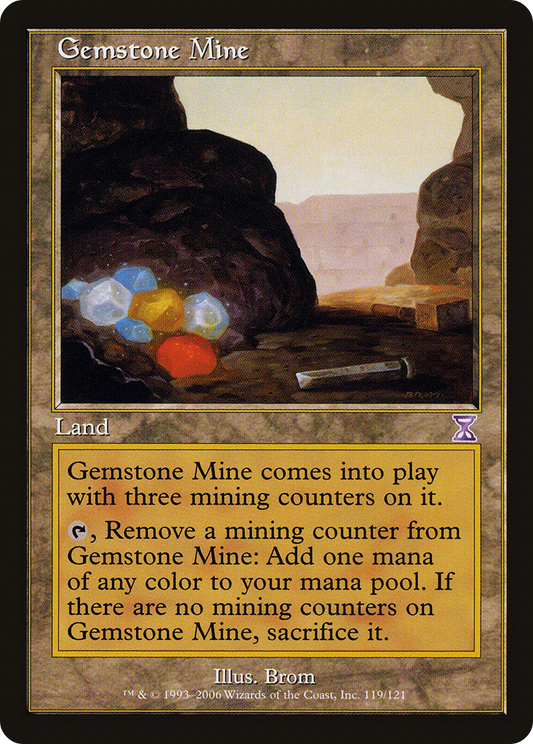 Gemstone Mine (TSB-119) - Time Spiral Timeshifted Foil