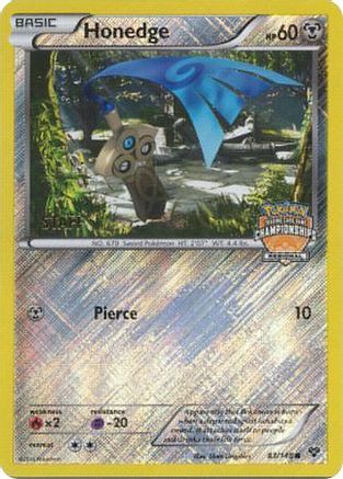 Honedge (Regional Championships) [Staff] (83/146) - League & Championship Cards Reverse Holofoil - Promo