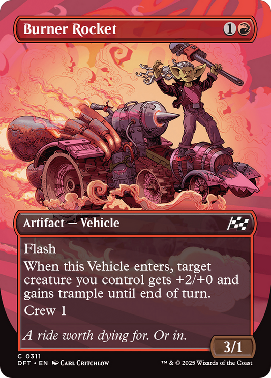 Burner Rocket  (Borderless)(DFT-311) - Aetherdrift