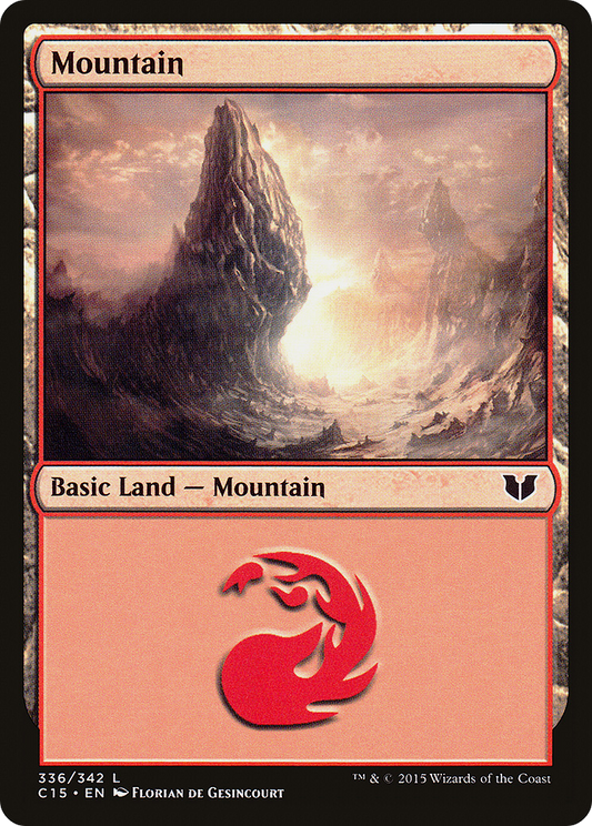 Mountain (C15-336) - Commander 2015