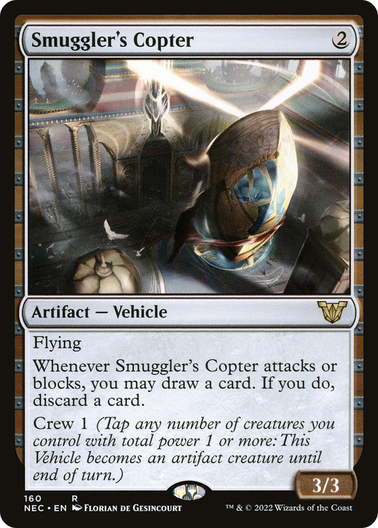 Smuggler's Copter (NEC-160) - Neon Dynasty Commander