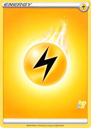 Lightning Energy (#7 Pikachu Stamped)  - Battle Academy 2022 Normal
