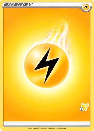 Lightning Energy (#9 Pikachu Stamped)  - Battle Academy 2022 Normal