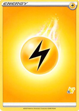 Lightning Energy (#10 Pikachu Stamped)  - Battle Academy 2022 Normal