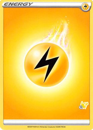Lightning Energy (#11 Pikachu Stamped)  - Battle Academy 2022 Normal