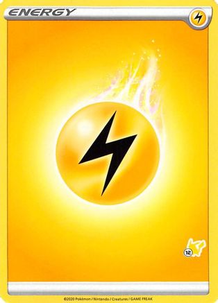 Lightning Energy (#12 Pikachu Stamped)  - Battle Academy 2022 Normal
