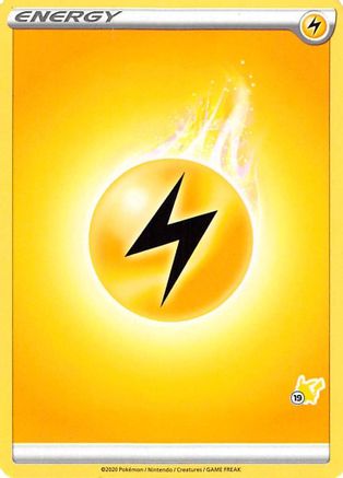 Lightning Energy (#19 Pikachu Stamped)  - Battle Academy 2022 Normal