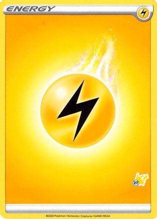 Lightning Energy (#27 Pikachu Stamped)  - Battle Academy 2022 Normal
