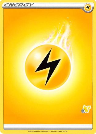 Lightning Energy (#31 Pikachu Stamped)  - Battle Academy 2022 Normal