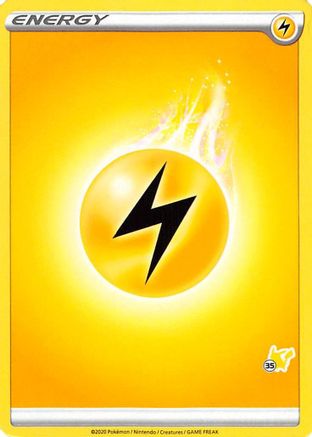 Lightning Energy (#35 Pikachu Stamped)  - Battle Academy 2022 Normal