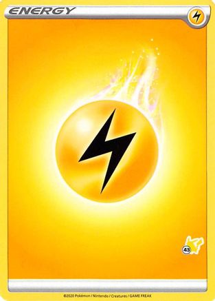 Lightning Energy (#43 Pikachu Stamped)  - Battle Academy 2022 Normal