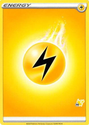 Lightning Energy (#48 Pikachu Stamped)  - Battle Academy 2022 Normal
