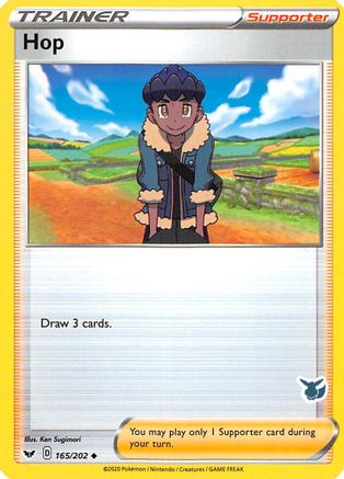Hop - 165/202 (Eevee Stamped)  - Battle Academy 2022 Normal
