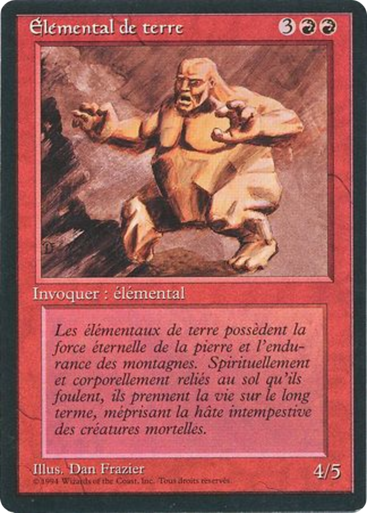 Earth Elemental (FBB-146) - Foreign Black Border