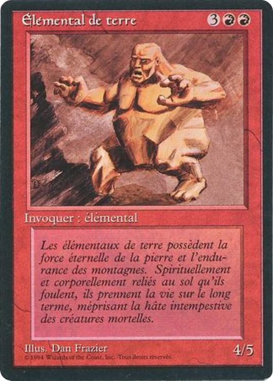 Earth Elemental (FBB-146) - Foreign Black Border