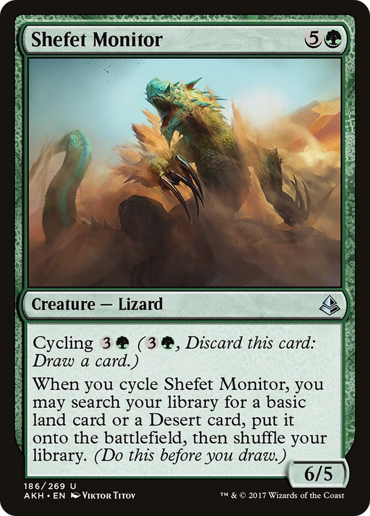 Shefet Monitor (AKH-186) - Amonkhet Foil