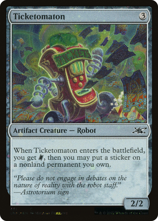 Ticketomaton (UNF-481) - Unfinity Foil