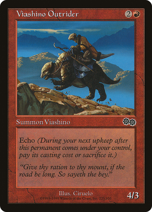 Viashino Outrider (USG-223) - Urza's Saga