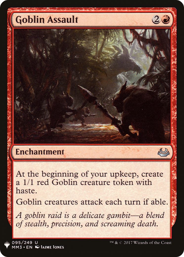 Goblin Assault (LIST-MM3-95) - The List