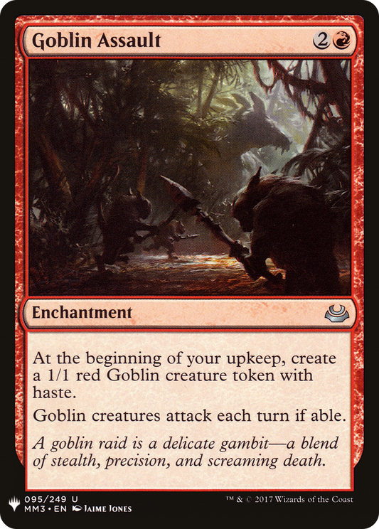 Goblin Assault (LIST-MM3-95) - The List