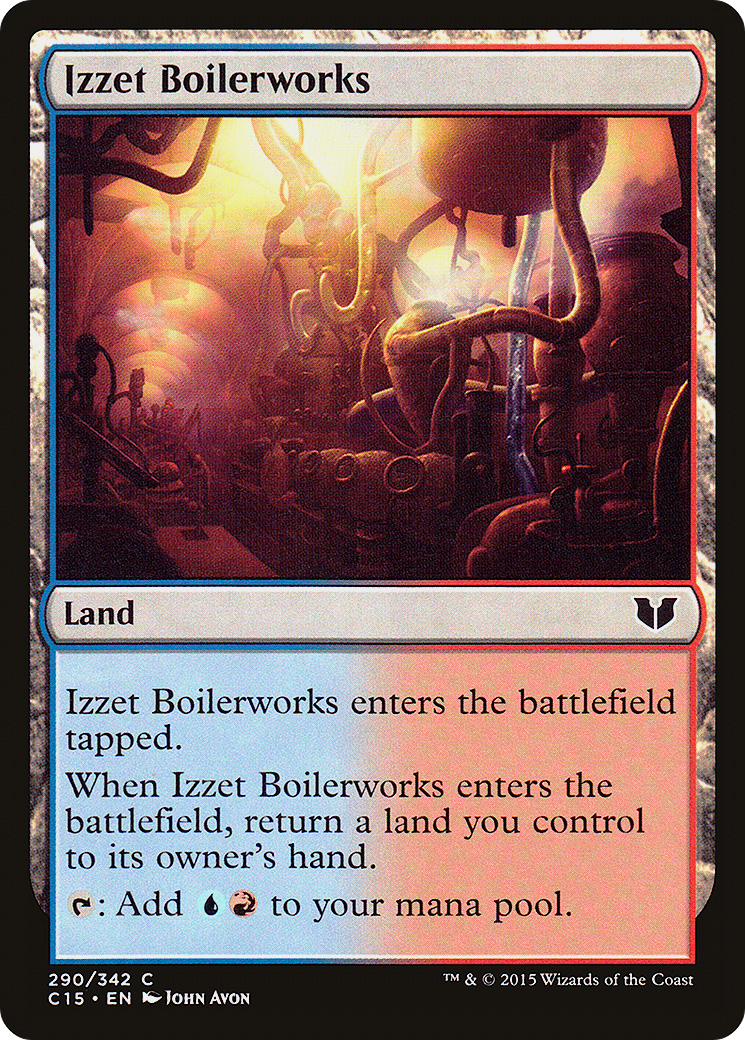 Izzet Boilerworks (C15-290) - Commander 2015