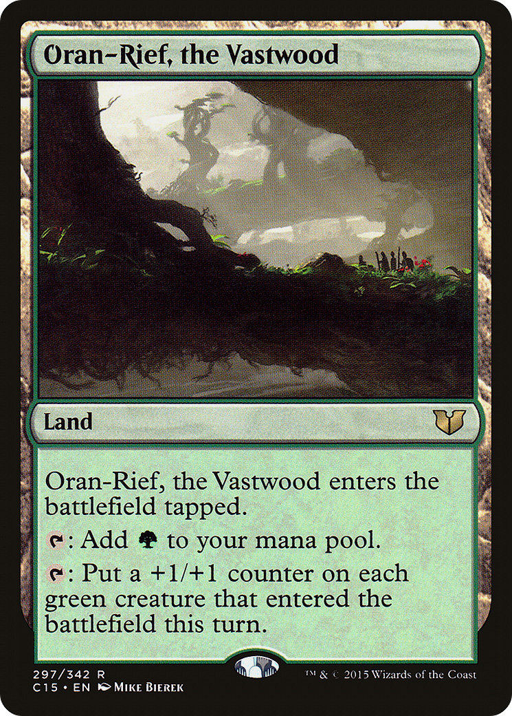 Oran-Rief, the Vastwood (C15-297) - Commander 2015