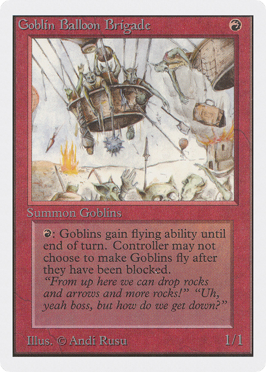 Goblin Balloon Brigade (2ED-154) - Unlimited Edition