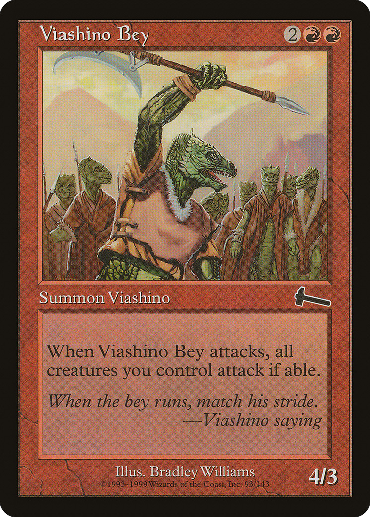 Viashino Bey (ULG-093) - Urza's Legacy