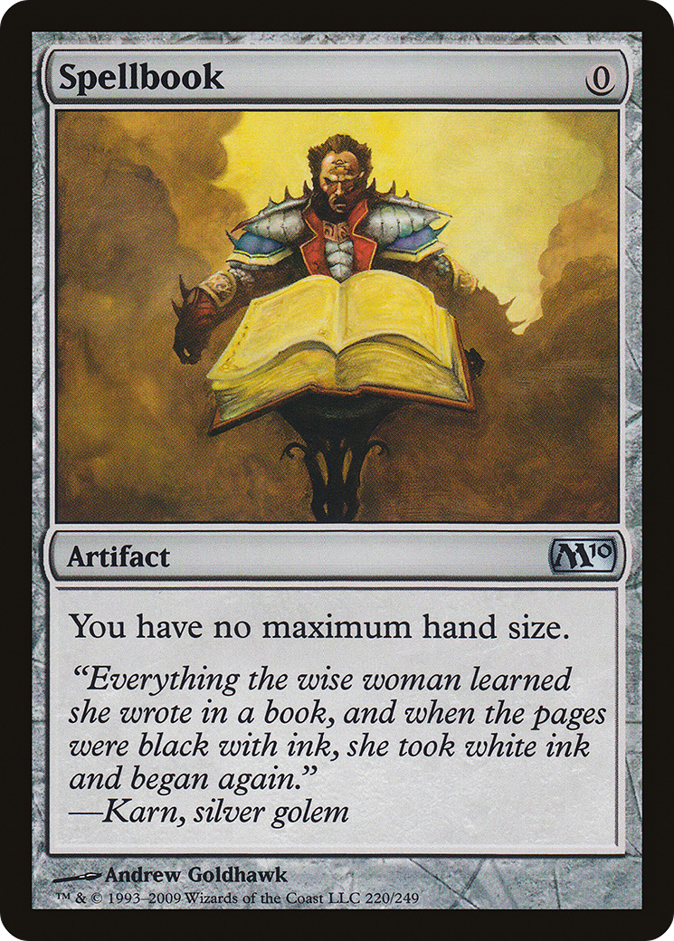 Spellbook (M10-220) - Magic 2010 Foil