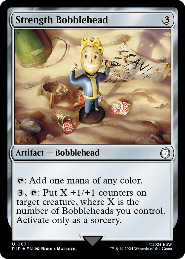 Strength Bobblehead (PIP-671) - Fallout Foil