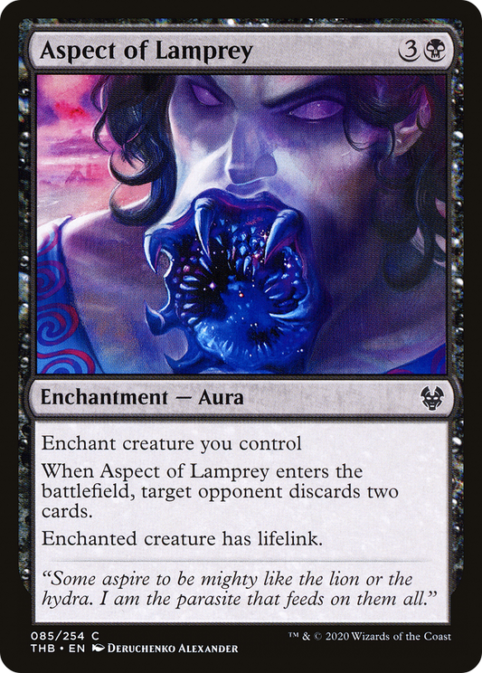 Aspect of Lamprey (THB-085) - Theros Beyond Death Foil