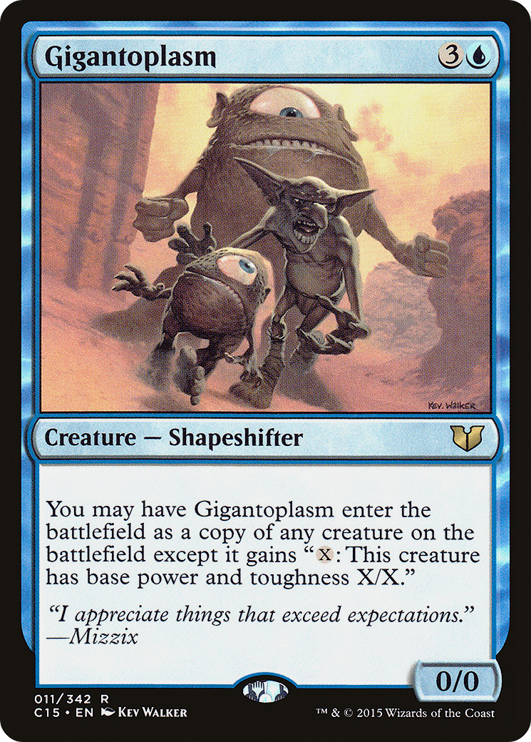 Gigantoplasm (C15-011) - Commander 2015