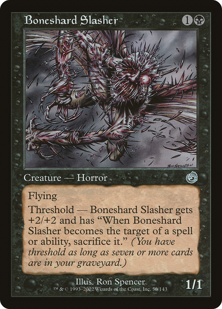 Boneshard Slasher (TOR-050) - Torment Foil