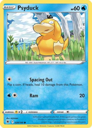Psyduck 028/189 - SWSH10 Astral Radiance Normal - Common